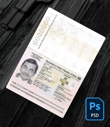 Malta passport 2020-present  PSD